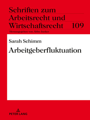cover image of Arbeitgeberfluktuation